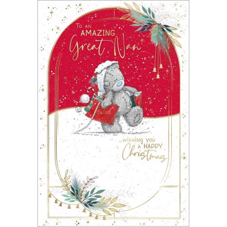 Amazing Great Nan Me to You Bear Christmas Card £1.89